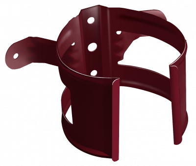 Держатель трубы (дерево) 125/90 Rooftop dRain Ral 3005 Grand Line